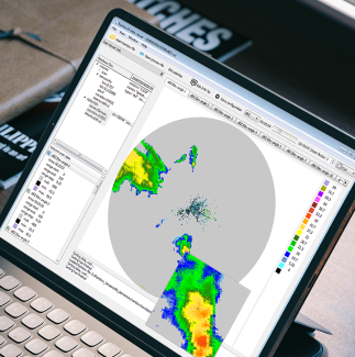 Scientific Data Analysis and Display (RainSNIP)