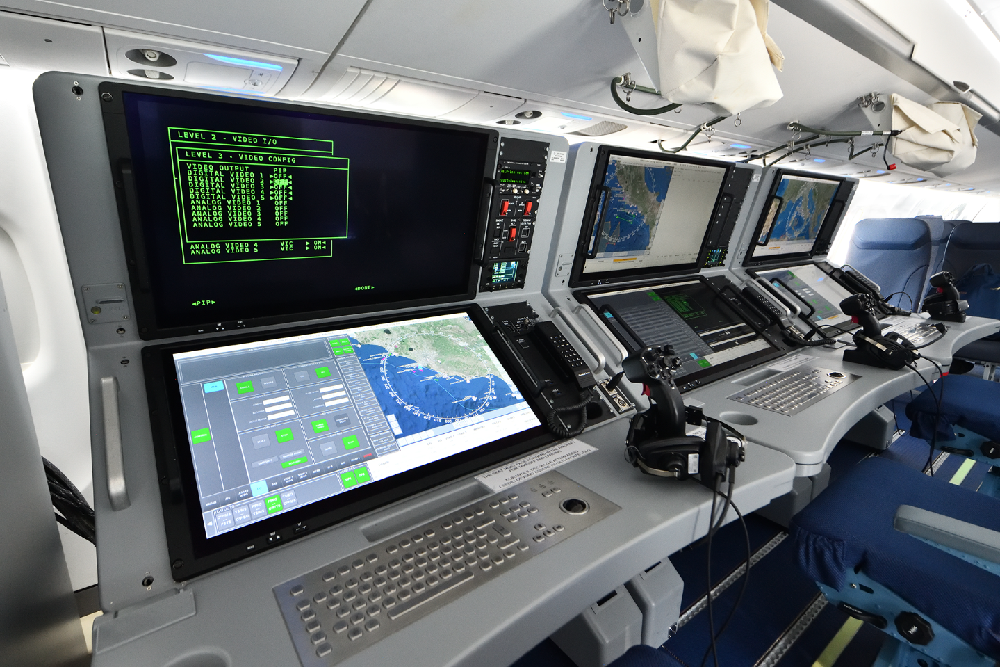 Leonardo’s ATOS mission system consoles